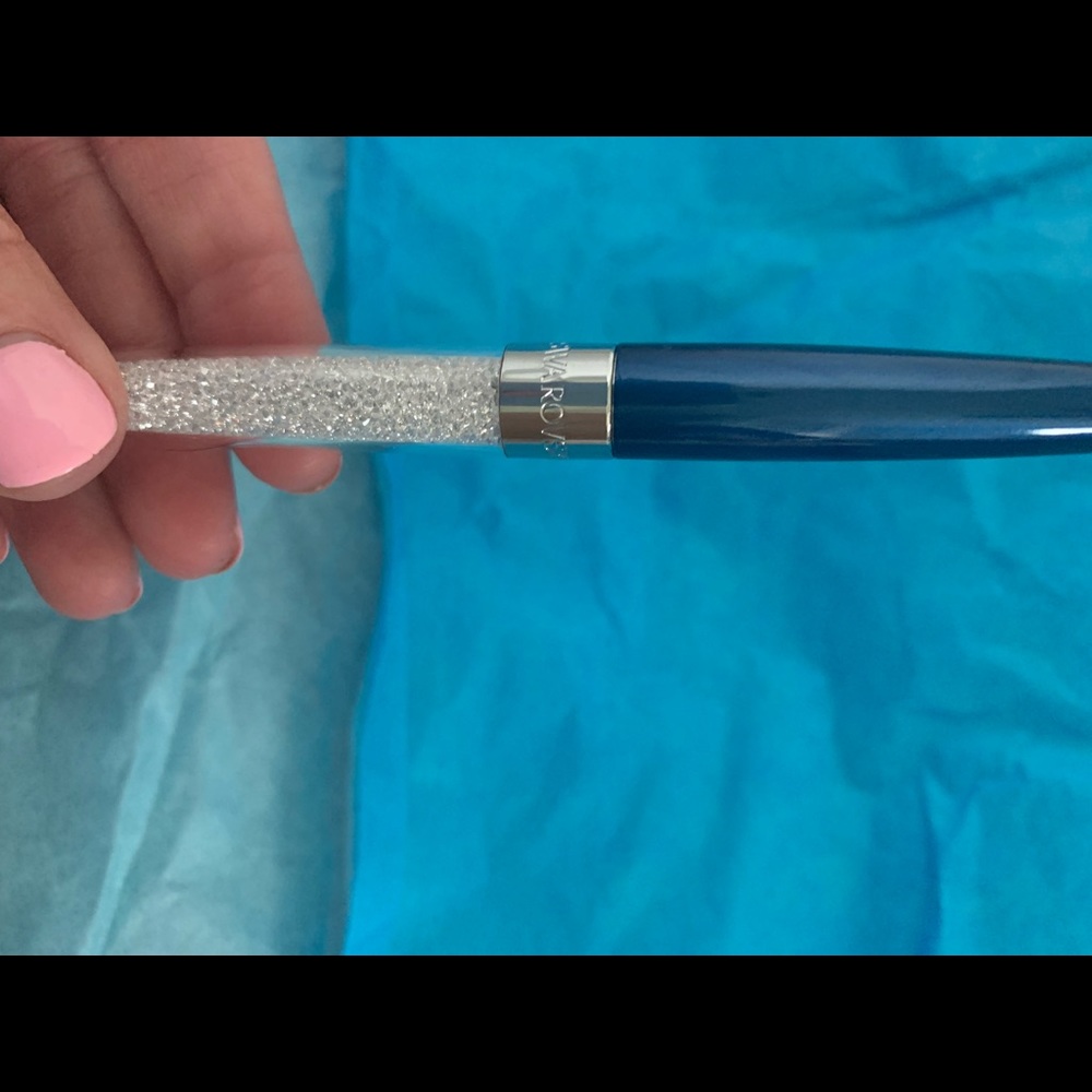 Authentic Swarovski Blue Pen - Picture 3 of 4